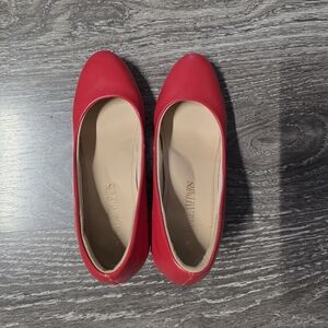 Elegant Red Women's Heels